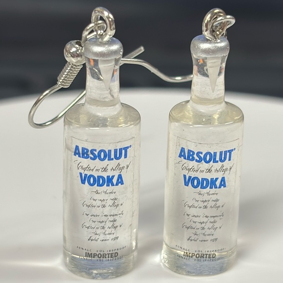 Jewelry - Vodka Bottle Earrings